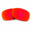 HKUCO Red Polarized Replacement Lenses for Oakley Fives Squared Sunglasses
